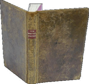 Pièce de titre recréée à l'ancienne